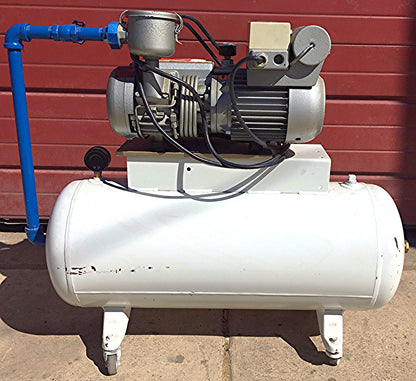 BUSCH TYPE RC0021-8015 ROTARY VANE VACUUM PUMP AIR COMPRESSOR SYSTEM FREE SHIP