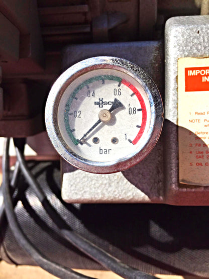 BUSCH TYPE RC0021-8015 ROTARY VANE VACUUM PUMP AIR COMPRESSOR SYSTEM FREE SHIP