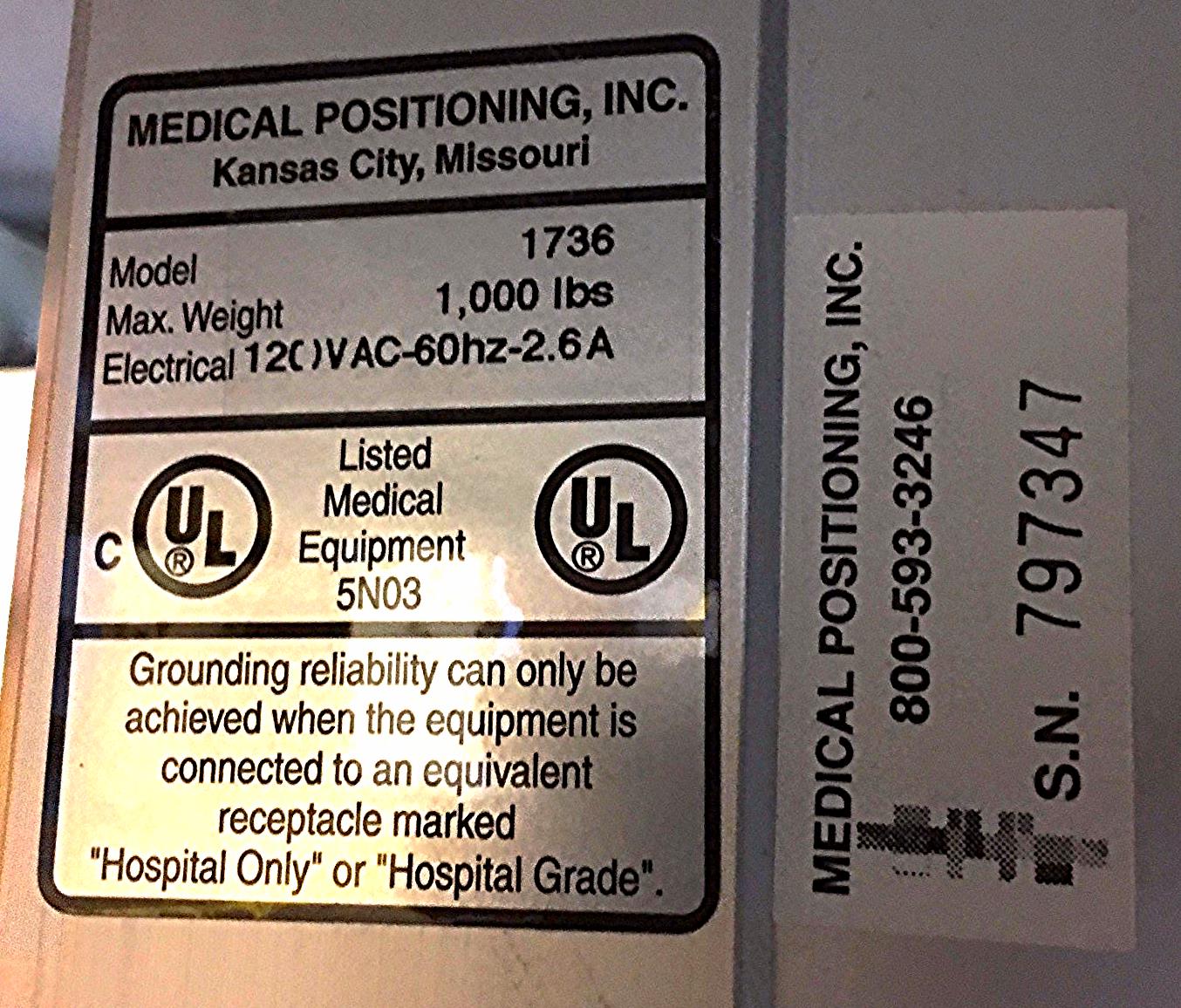 HI LO POWER ECHO BED MEDICAL ERGOMETER STRESS ECHOCARDIOGRAM WATCHVIDEO FREESHIP