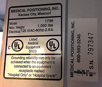 HI LO POWER ECHO BED MEDICAL ERGOMETER STRESS ECHOCARDIOGRAM WATCHVIDEO FREESHIP