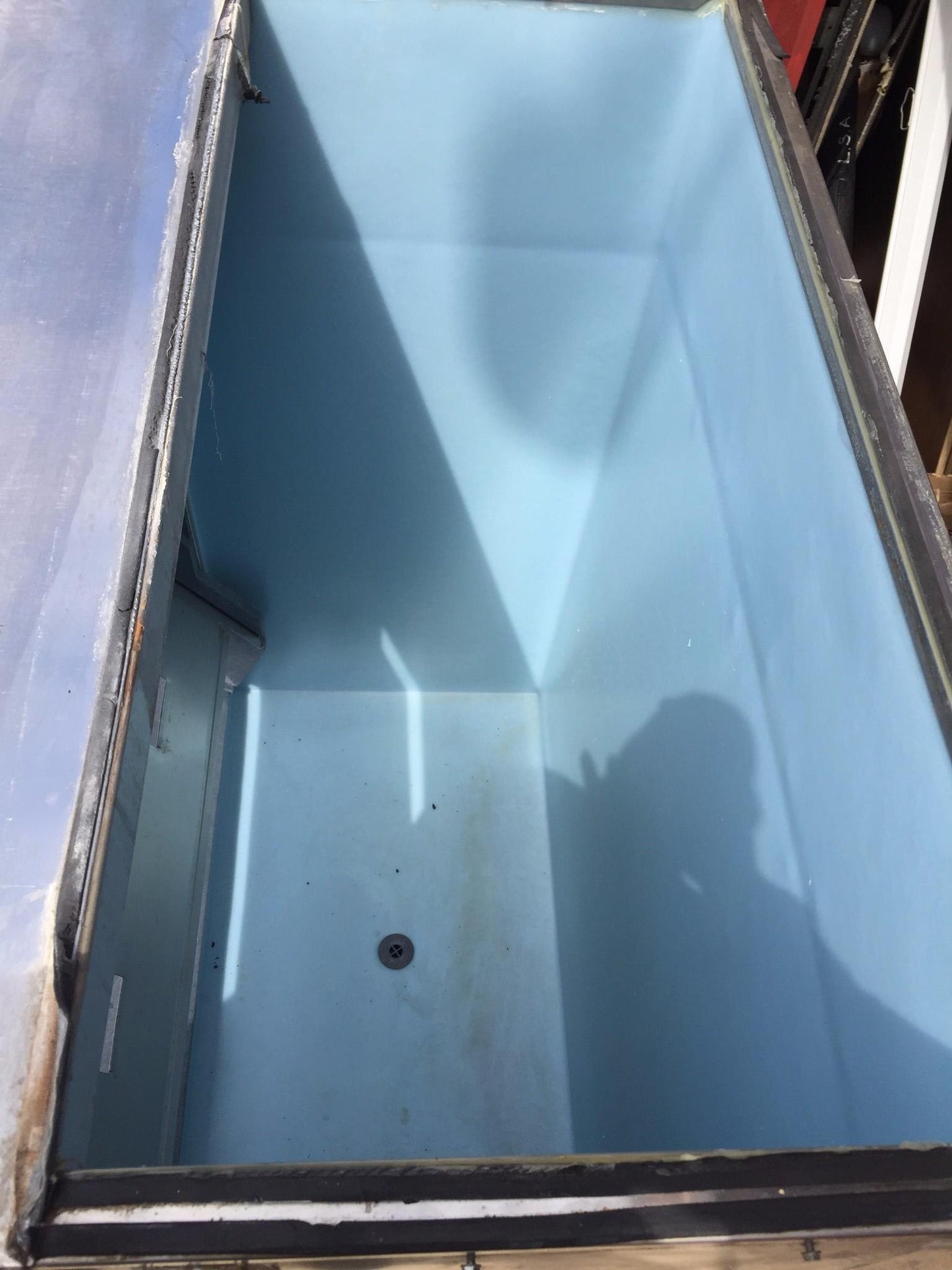 MANITOWOC LARGE 48" ICE STORAGE BIN MODEL F1300 1320 lb Capacity FREE SHIP