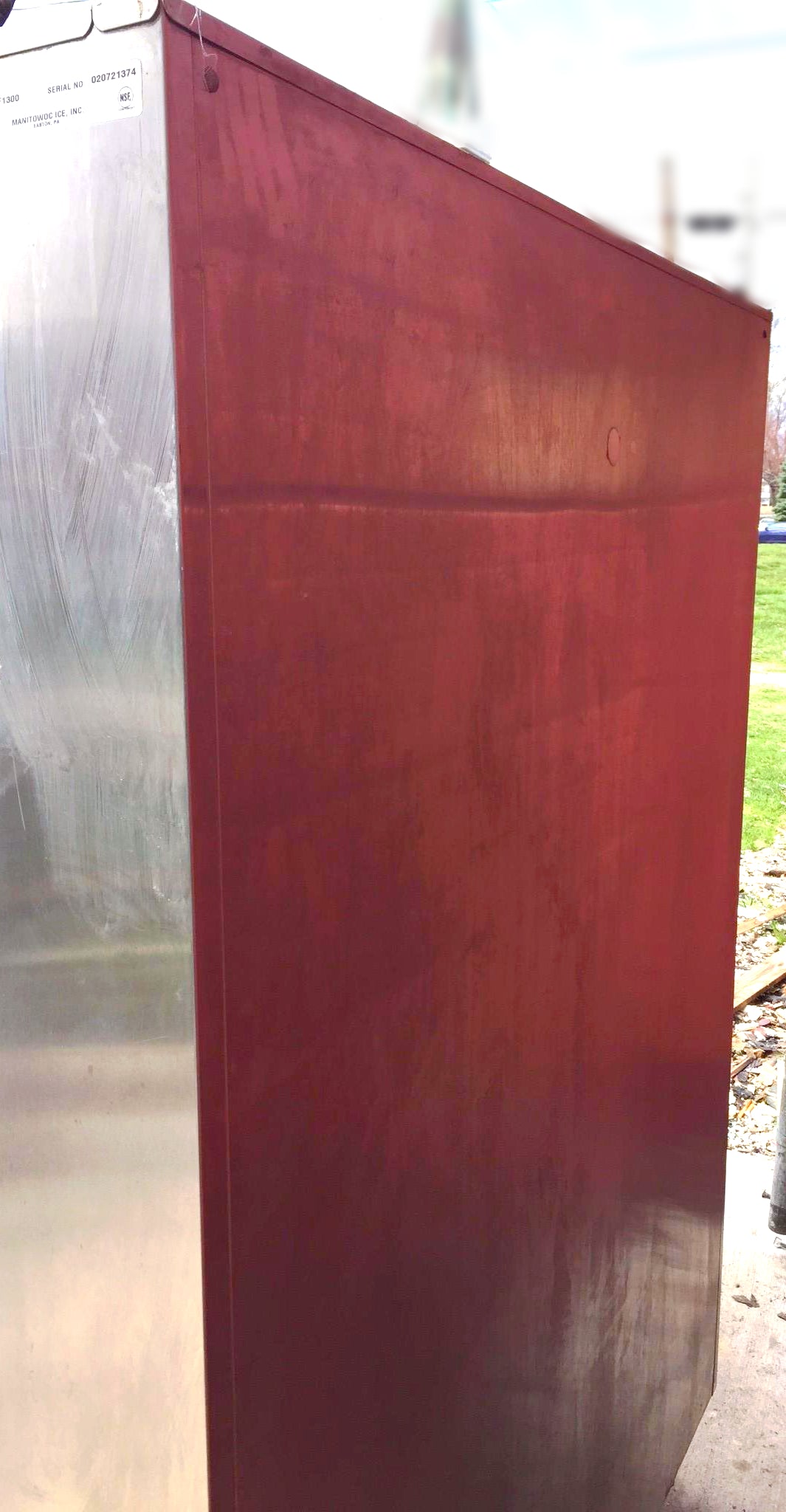 MANITOWOC LARGE 48" ICE STORAGE BIN MODEL F1300 1320 lb Capacity FREE SHIP