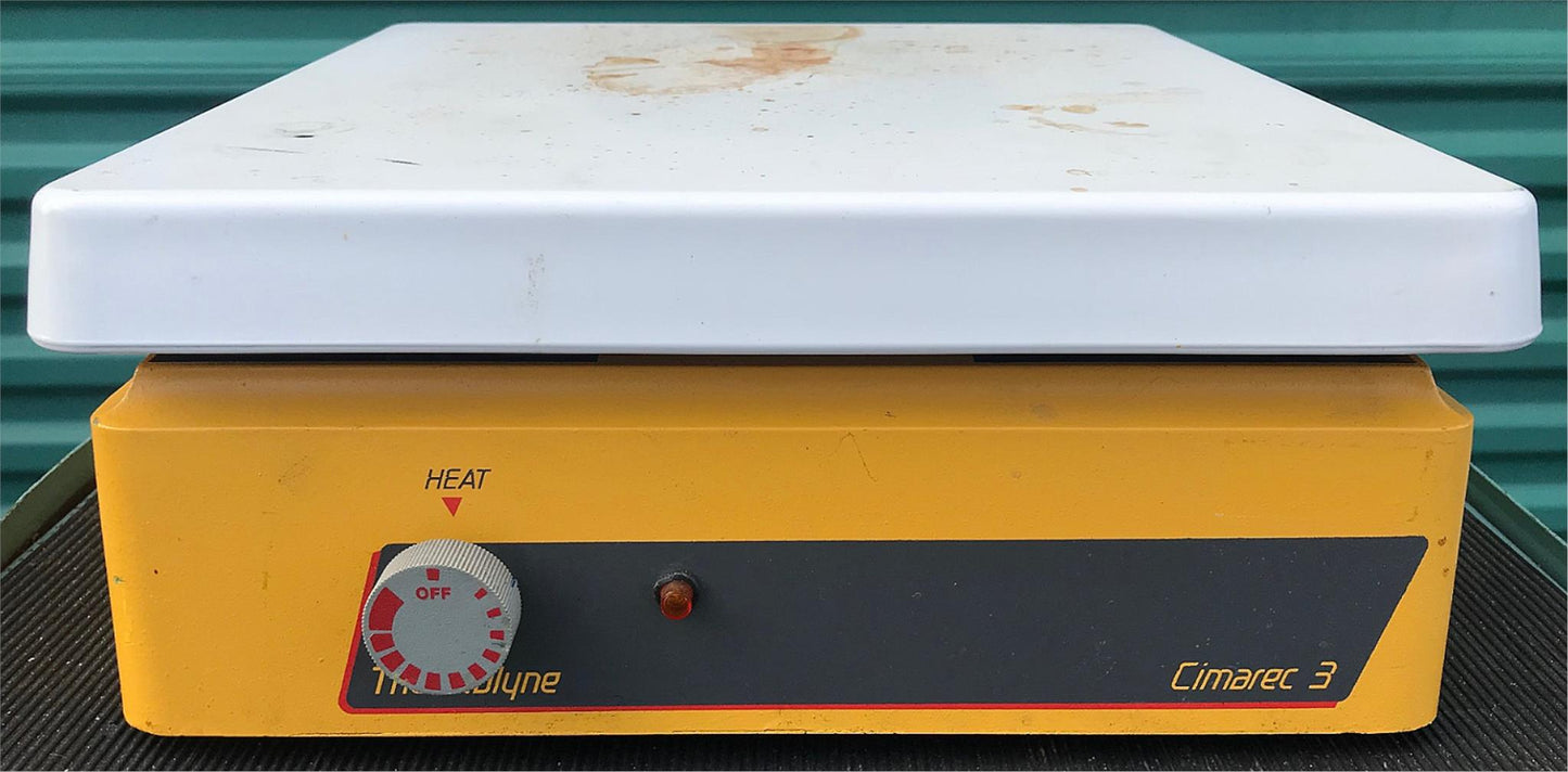 SYBRON THERMOLYNE CIMAREC 3 MODEL HP47135 HOT PLATE LAB 100%TESTED FREE SHIPPING