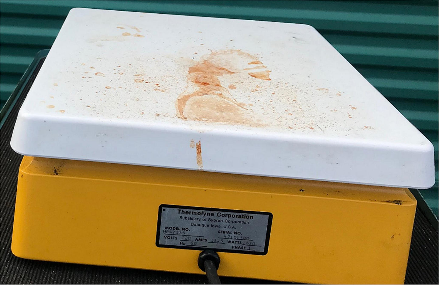 SYBRON THERMOLYNE CIMAREC 3 MODEL HP47135 HOT PLATE LAB 100%TESTED FREE SHIPPING