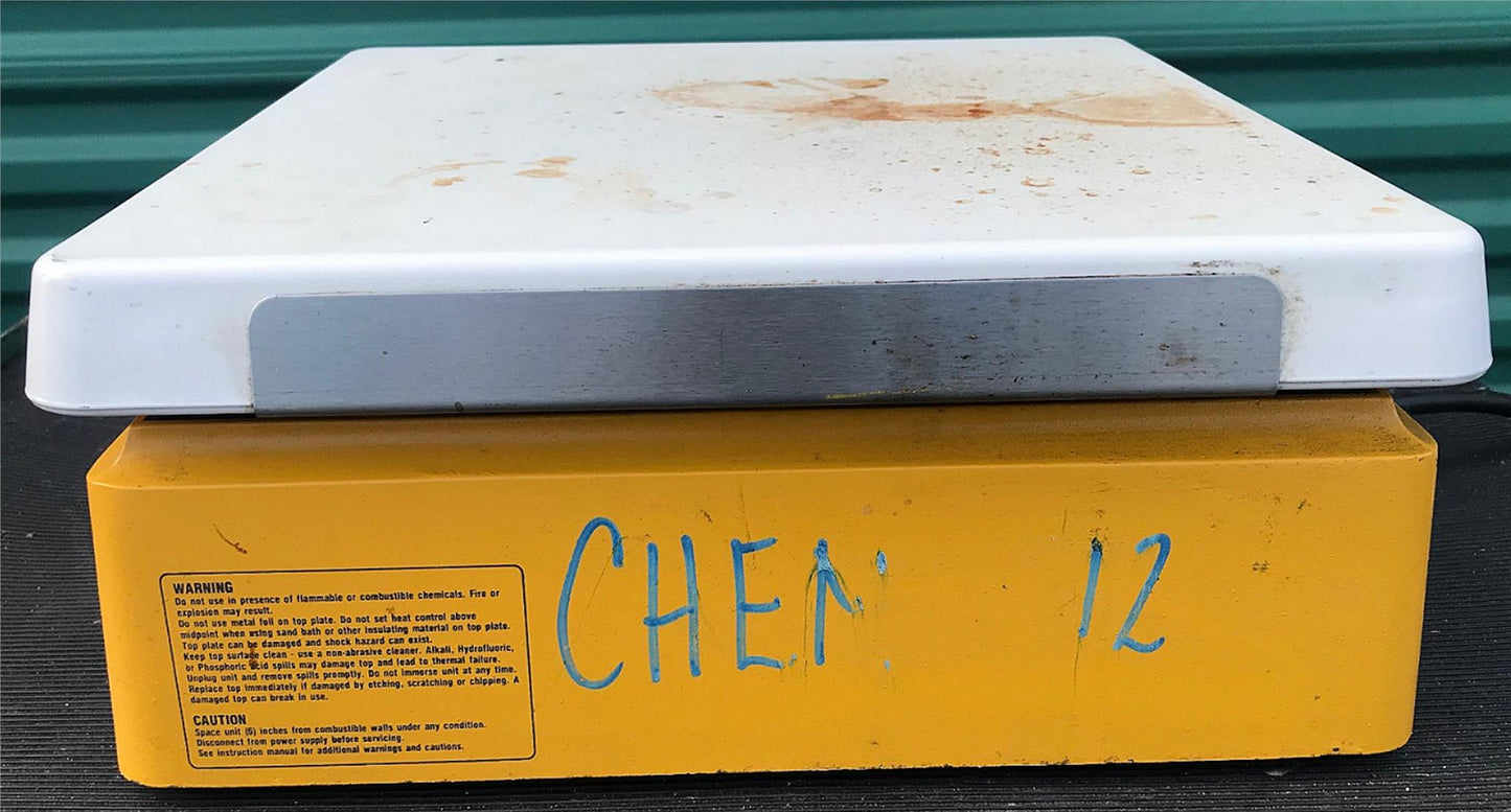 SYBRON THERMOLYNE CIMAREC 3 MODEL HP47135 HOT PLATE LAB 100%TESTED FREE SHIPPING