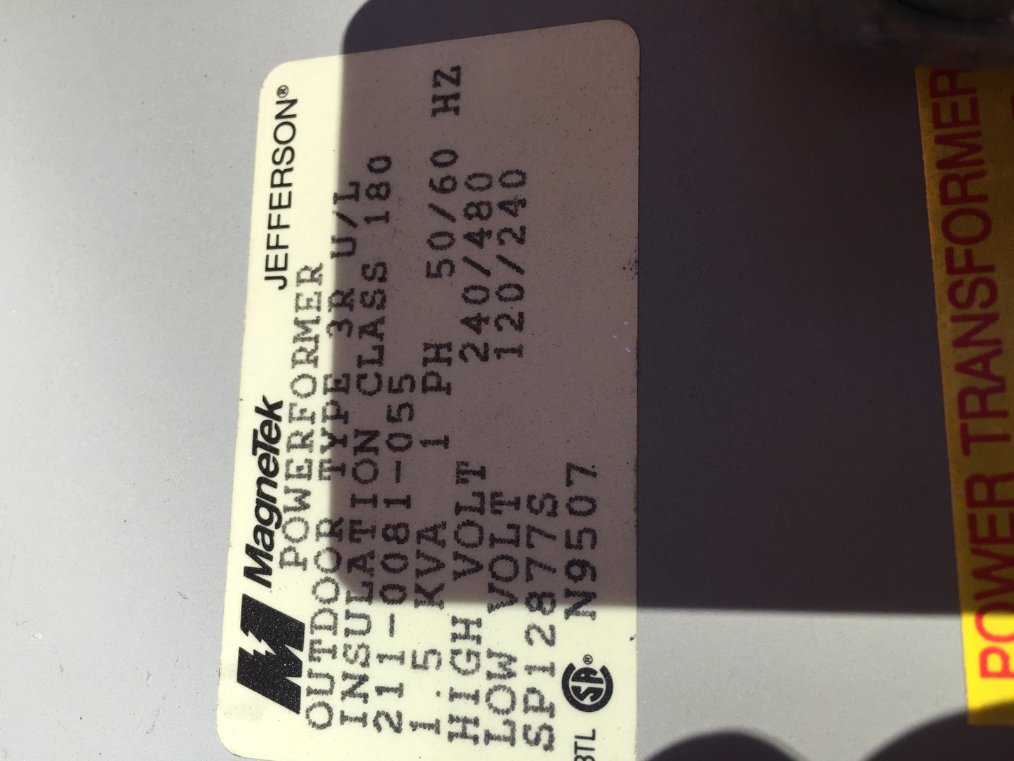 EGS HEVI-DUTY T5H30S SHIELDED TRANSFORMER 3PH 30KVA HV480 240/120 DELTA FREESHIP