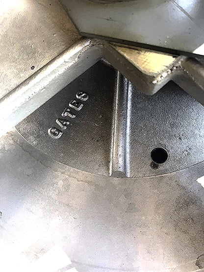 RARE GATES M-5100-A TURNTABLE TWO 16" GRAY RESEARCH 106-SP TONEARM TRANSCRIPTION