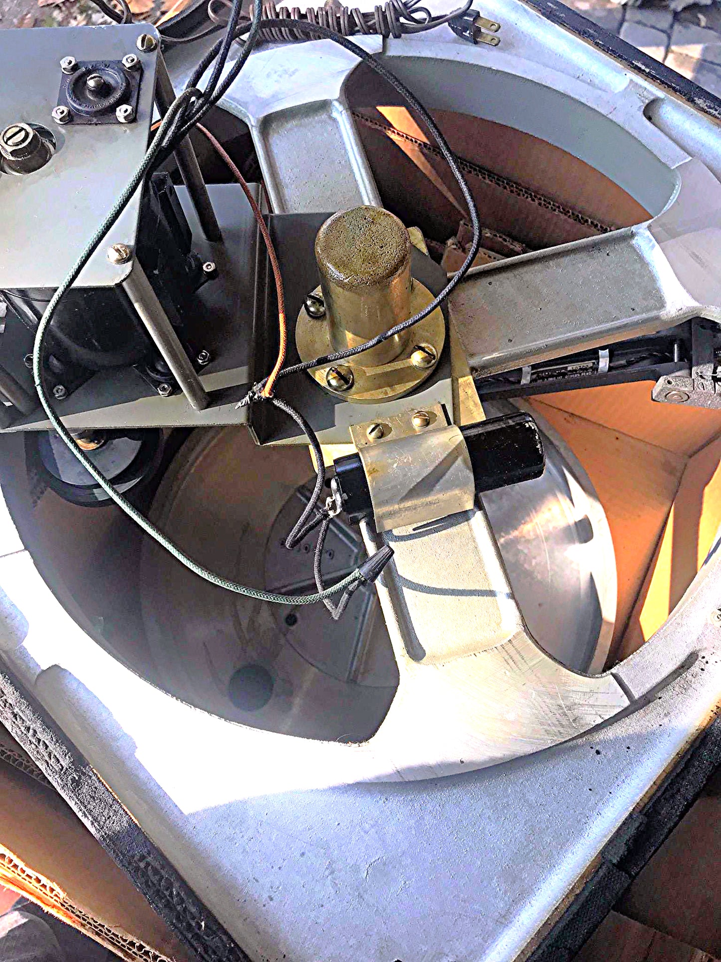 RARE GATES M-5100-A TURNTABLE TWO 16" GRAY RESEARCH 106-SP TONEARM TRANSCRIPTION