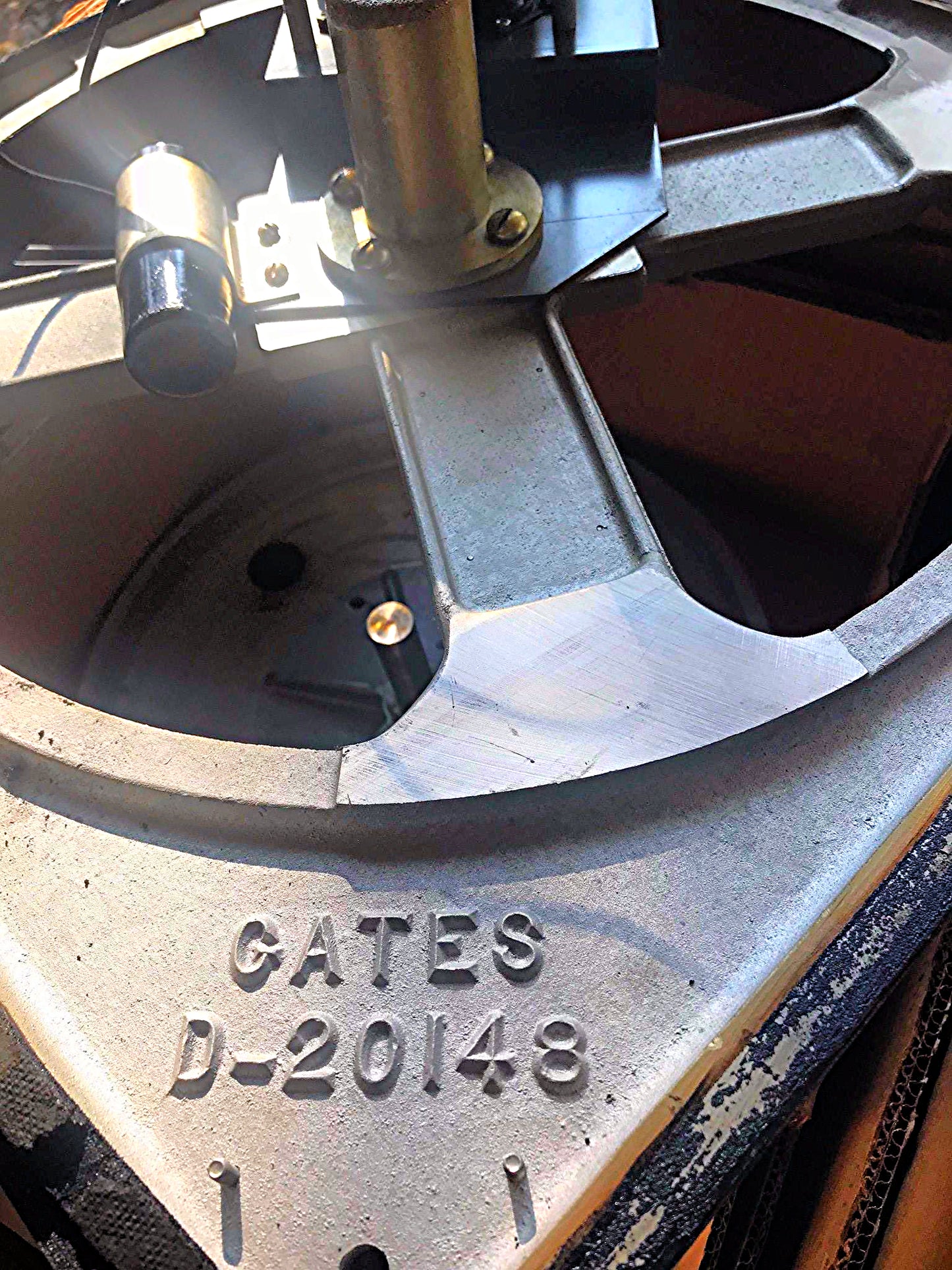 RARE GATES M-5100-A TURNTABLE TWO 16" GRAY RESEARCH 106-SP TONEARM TRANSCRIPTION