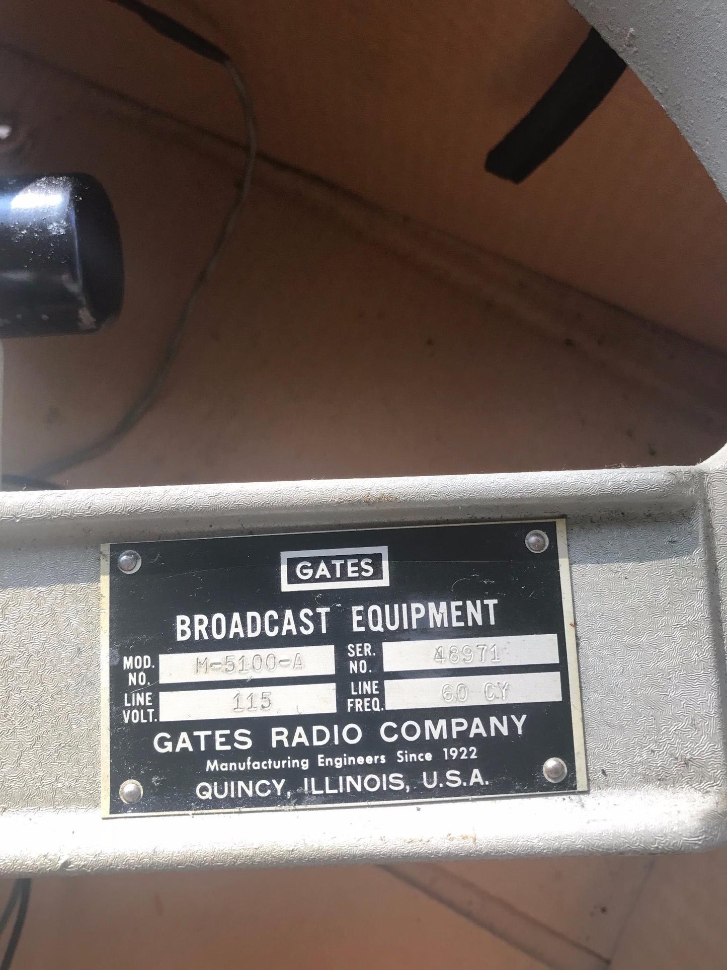 RARE GATES M-5100-A TURNTABLE TWO 16" GRAY RESEARCH 106-SP TONEARM TRANSCRIPTION