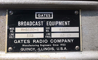 RARE GATES M-5100-A TURNTABLE TWO 16" GRAY RESEARCH 106-SP TONEARM TRANSCRIPTION