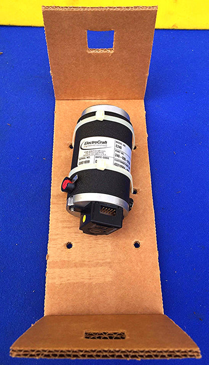 NIB ELECTROCRAFT DC SERVO 230VOLT MOTOR E240 240-039-0124 TORQUE BRUSH FREE SHIP