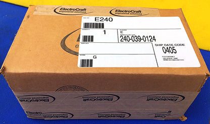 NIB ELECTROCRAFT E240 240-039-0124 TORQUE DC SERVO MOTOR BRUSH FREE SHIPPING
