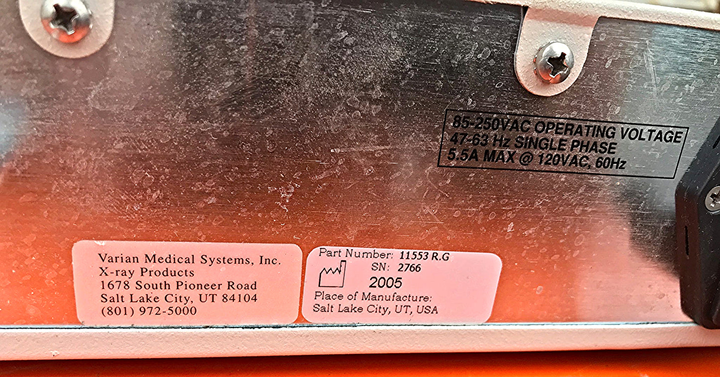 VARIAN POWER SUPPLY DENTAL IMAGING SCIENCES I-CAT DIGITAL PANORAMIC BEAM X-RAY