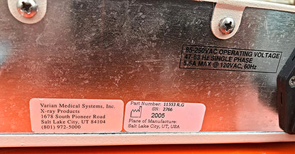 VARIAN POWER SUPPLY DENTAL IMAGING SCIENCES I-CAT DIGITAL PANORAMIC BEAM X-RAY