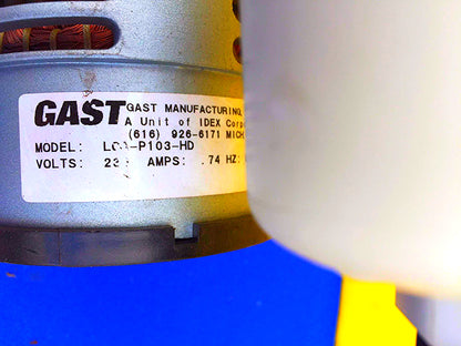 GAST LOA-P103-HD OIL LESS ROCKING PISTON .83cfm VACUUM PUMP newoutbox FREESHIP