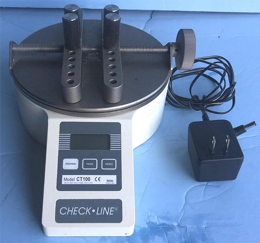 CHECK LINE MARK-10 CT100 CLOSURE TORQUE TESTER CAP-T BOTTLE 100%TESTED FREE SHIP