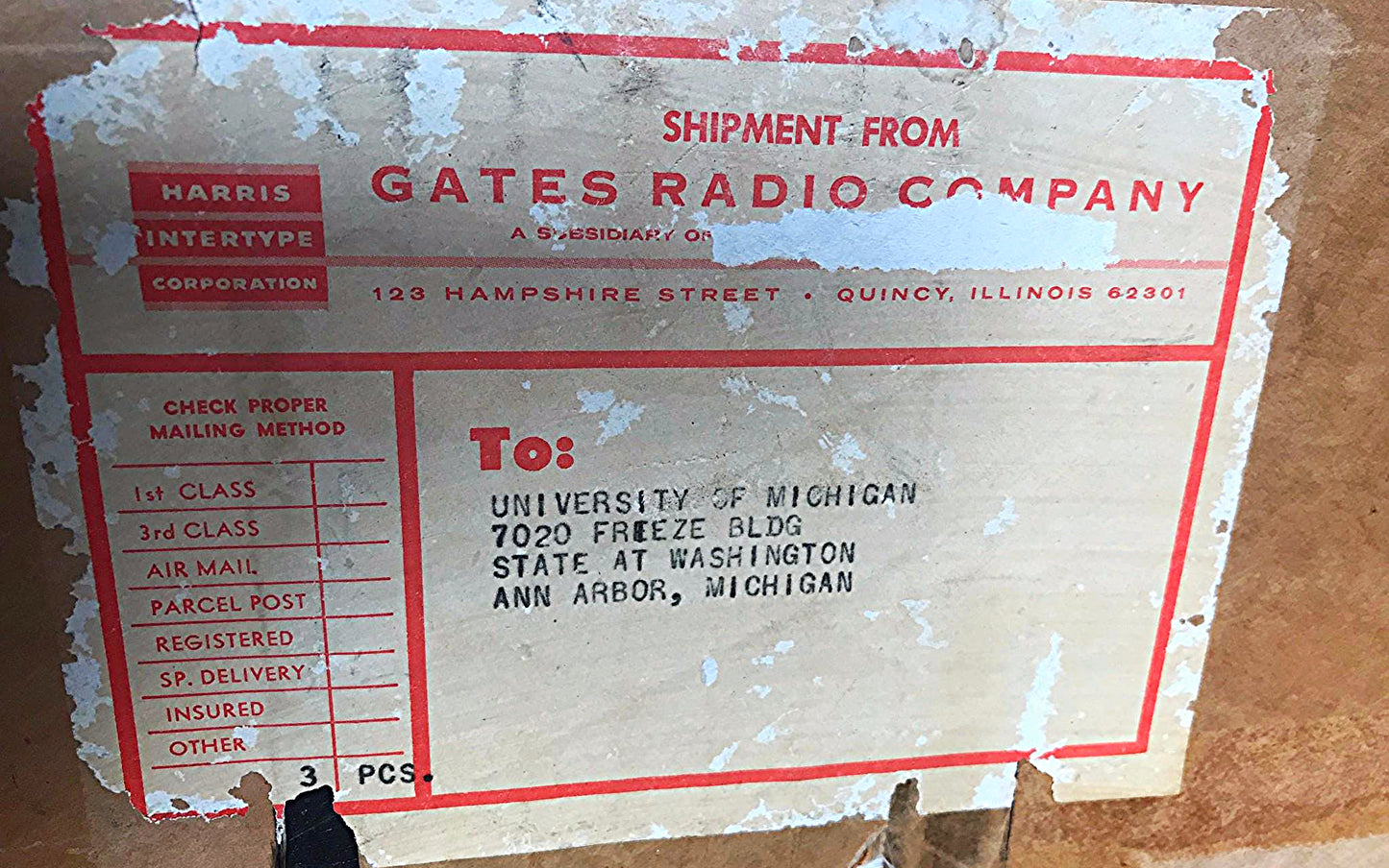 RARE GATES M-5100-A TURNTABLE TWO 16" GRAY RESEARCH 106-SP TONEARM TRANSCRIPTION