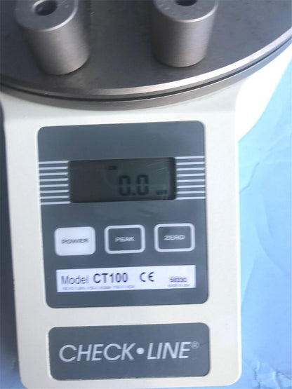 CHECK LINE MARK-10 CT100 CLOSURE TORQUE TESTER CAP-T BOTTLE 100%TESTED FREE SHIP