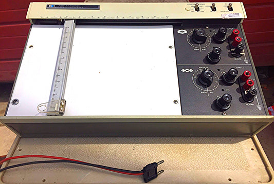 VINTAGE HEWLETT PACKARD 7035B X-Y RECORDER CHART RECORDER PLOTTER PRINT FREESHIP