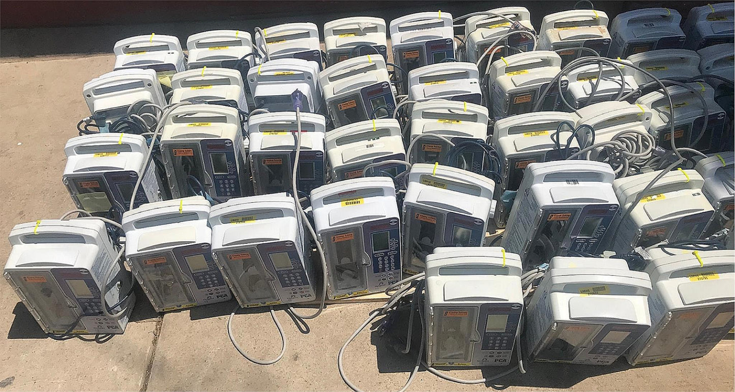 LOT 75 HOSPIRA LifeCare PCA™ FAMILY Infusion SysteM (23 with KEYS) FREE USA SHIP