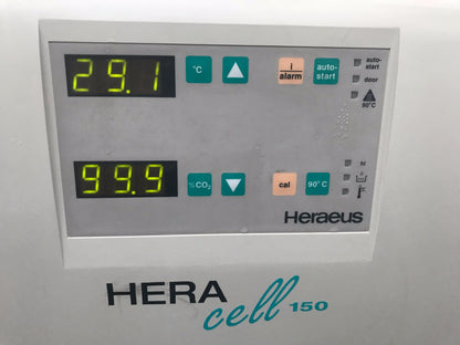 HERA CELL 240 CO2 INCUBATOR by HERAEUS with COPPER TRAYS on Wheels Cart
