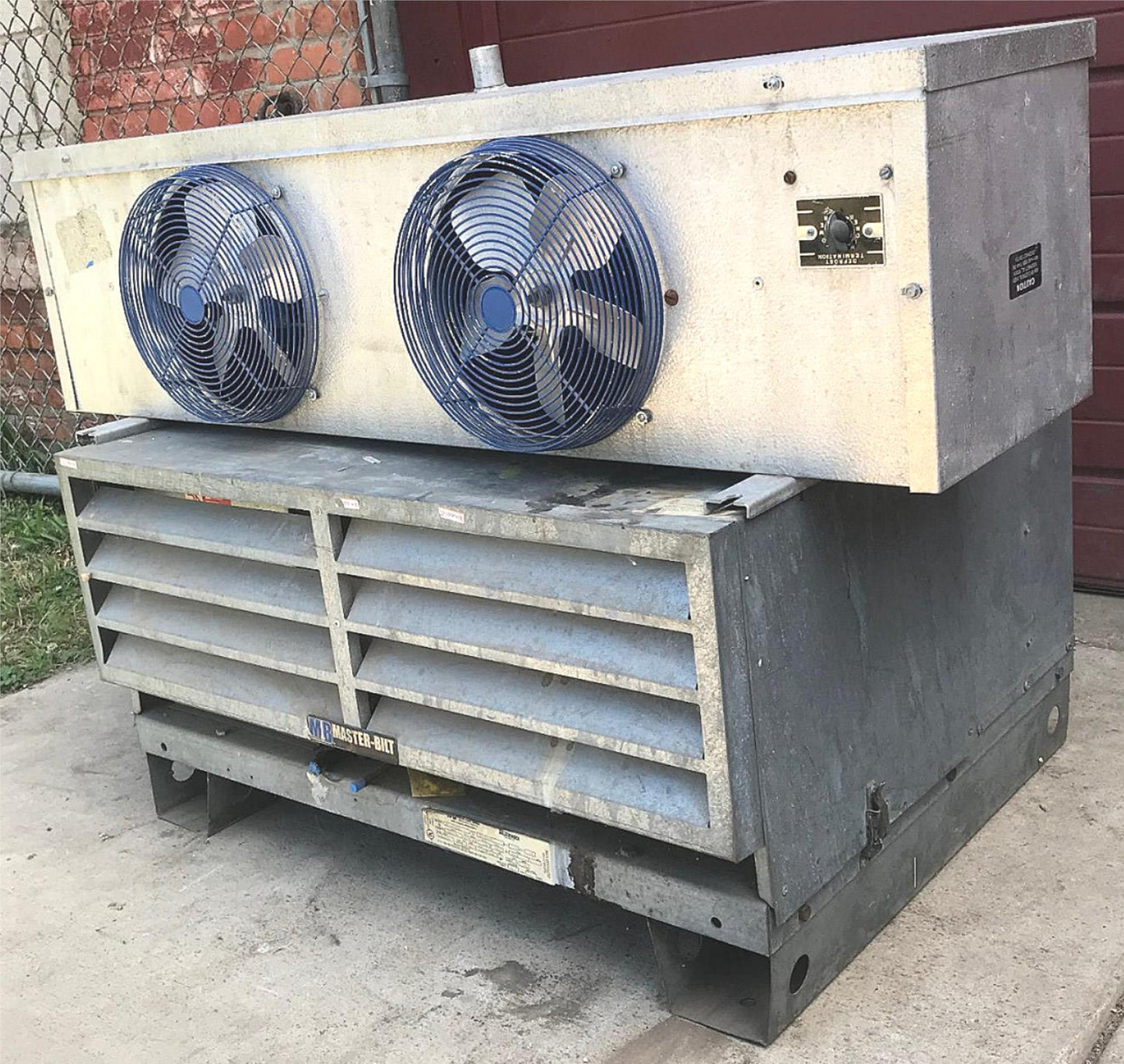 REFURBISHED MASTER BILT STANDEX BCLZ0150C 3PH EVAPORATOR BLOWER WALK-IN COOLER