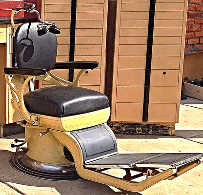 Vintage RITTER DENTAL CHAIR CABINET EQUIPMENT FAUCET MOLD MILK GLASS FREE SHIP