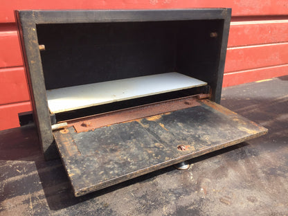 Vintage RITTER DENTAL CHAIR CABINET EQUIPMENT FAUCET MOLD MILK GLASS FREE SHIP