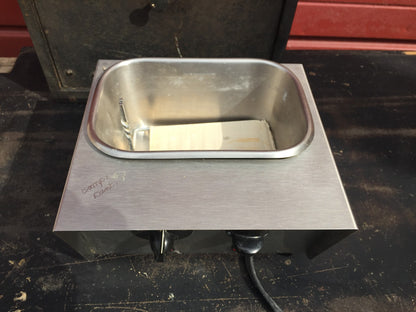 Vintage RITTER DENTAL CHAIR CABINET EQUIPMENT FAUCET MOLD MILK GLASS FREE SHIP