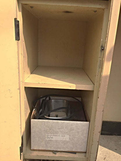 Vintage RITTER DENTAL CHAIR CABINET EQUIPMENT FAUCET MOLD MILK GLASS FREE SHIP