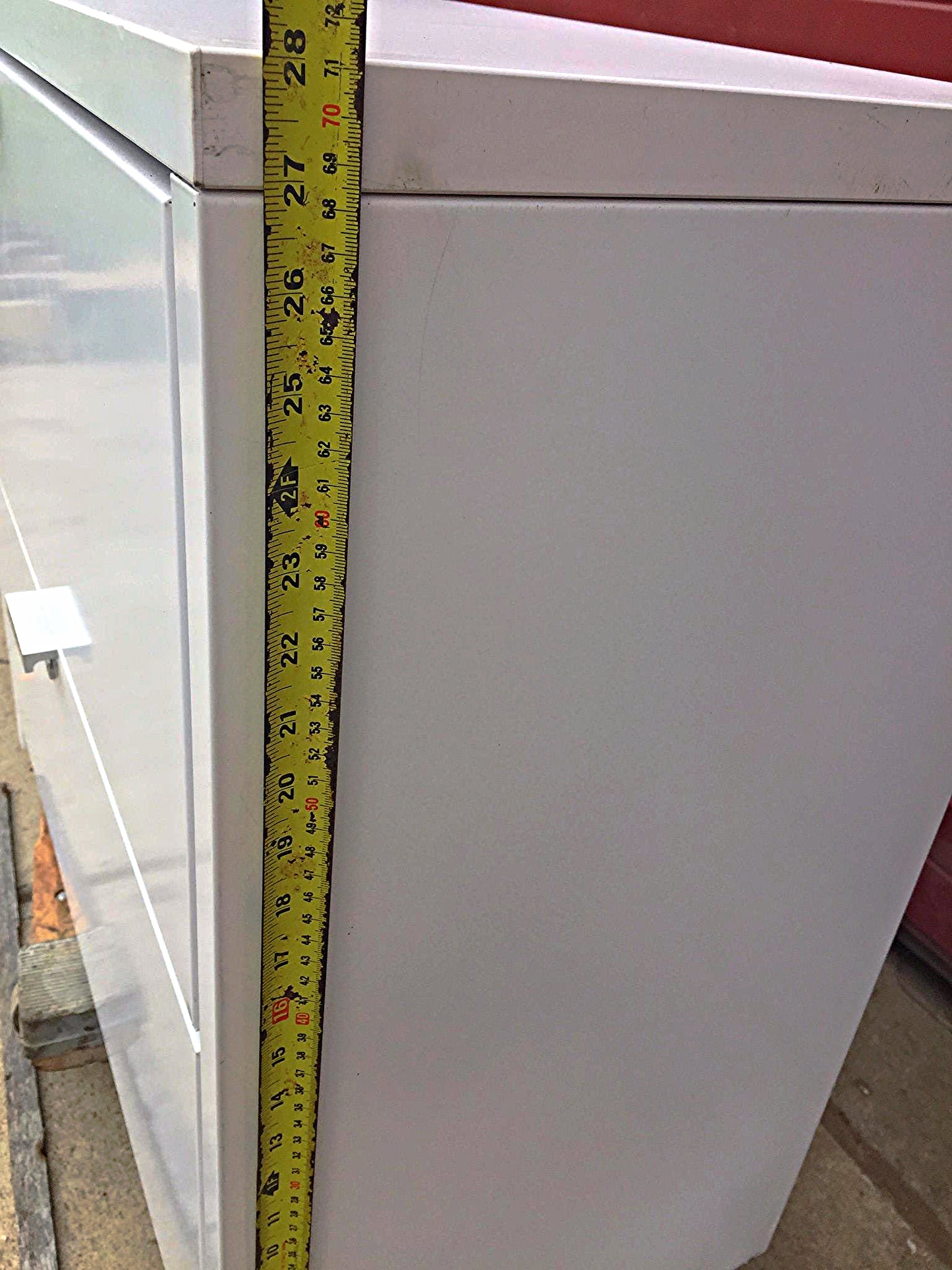 KNOLL OFFICE FURNITURE WHITE LAMINATE STORAGE 2 DRAWER 3 SHELF CABINET FREE SHIP