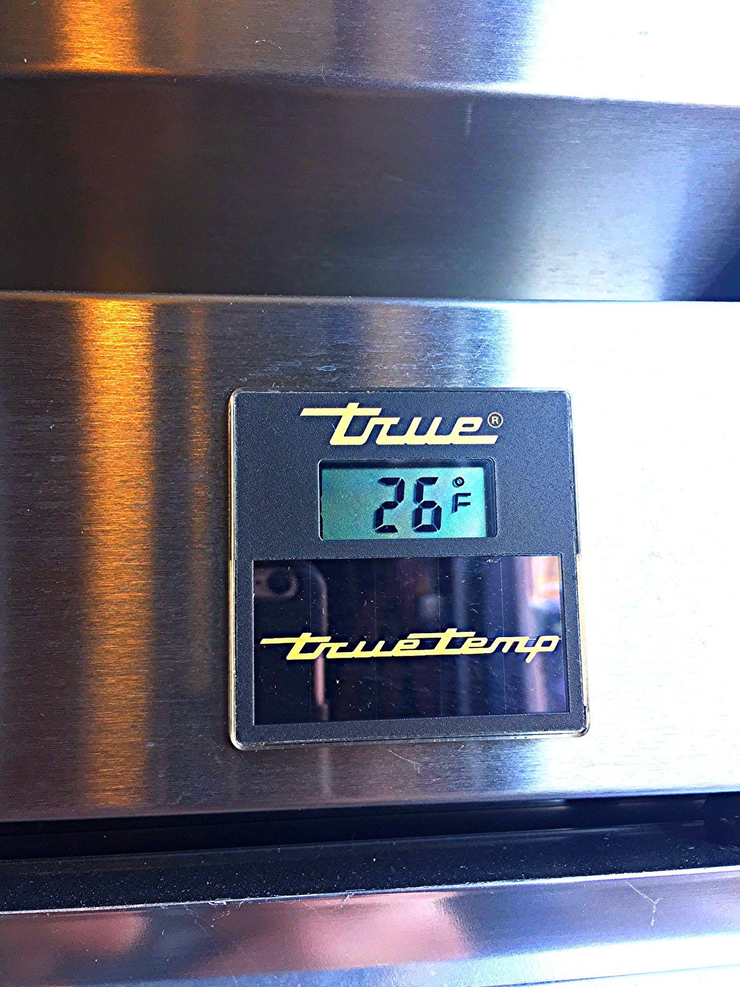 TRUE TS-28-2-G-2-PT GLASS DOOR PASS THRU COOLER REFRIGERATOR WATCHVIDEO FREESHIP