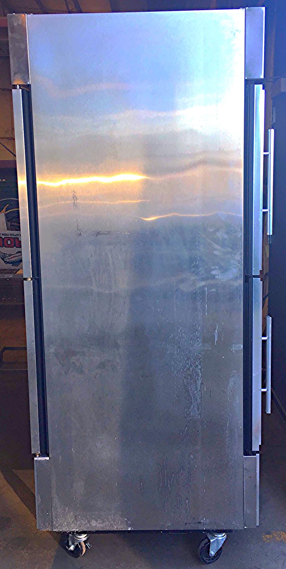 TRUE TS-28-2-G-2-PT GLASS DOOR PASS THRU COOLER REFRIGERATOR WATCHVIDEO FREESHIP