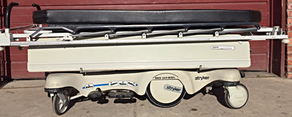 STRYKER 721 BIG WHEEL PAD GLIDEAW HOSPITAL EMERGENCY GURNEY BED STRETCHER OXYGEN