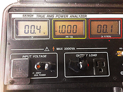 EXTECH TRUE RMS 380801 POWER ANALYZER DATALOGGER TEST WORKSPERFECT FREESHIPPING