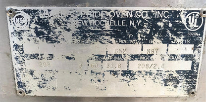 BAKERS PRIDE® model X80 3PH ELECTRIC SINGLE STACK CONVECTION OVEN FREE SHIPPING