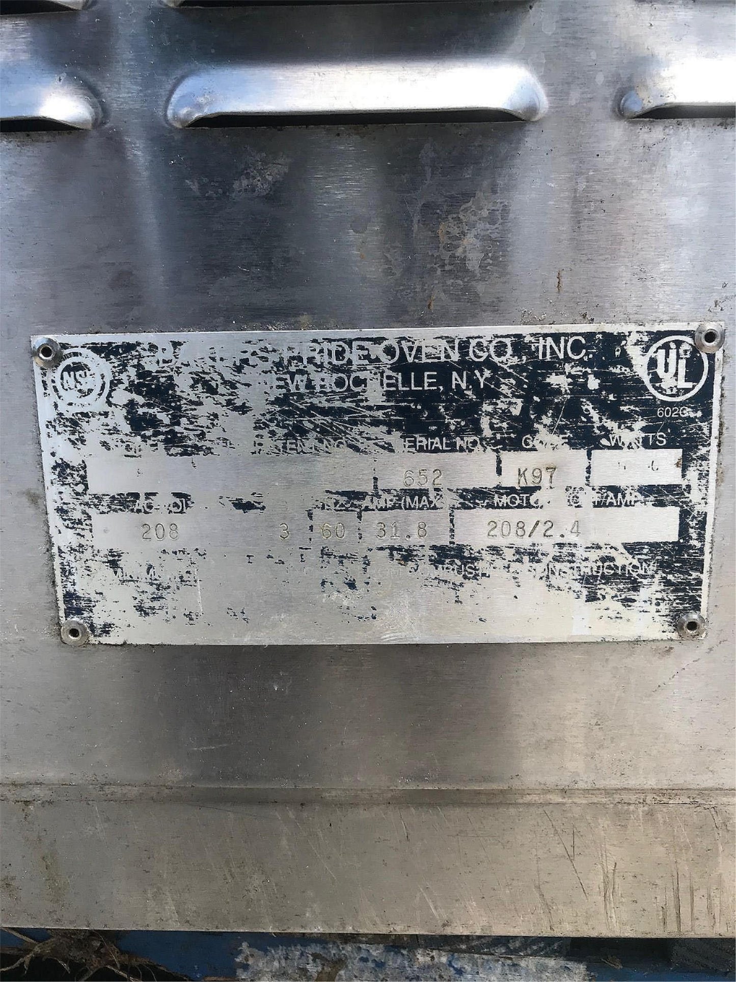 BAKERS PRIDE® model X80 3PH ELECTRIC SINGLE STACK CONVECTION OVEN FREE SHIPPING