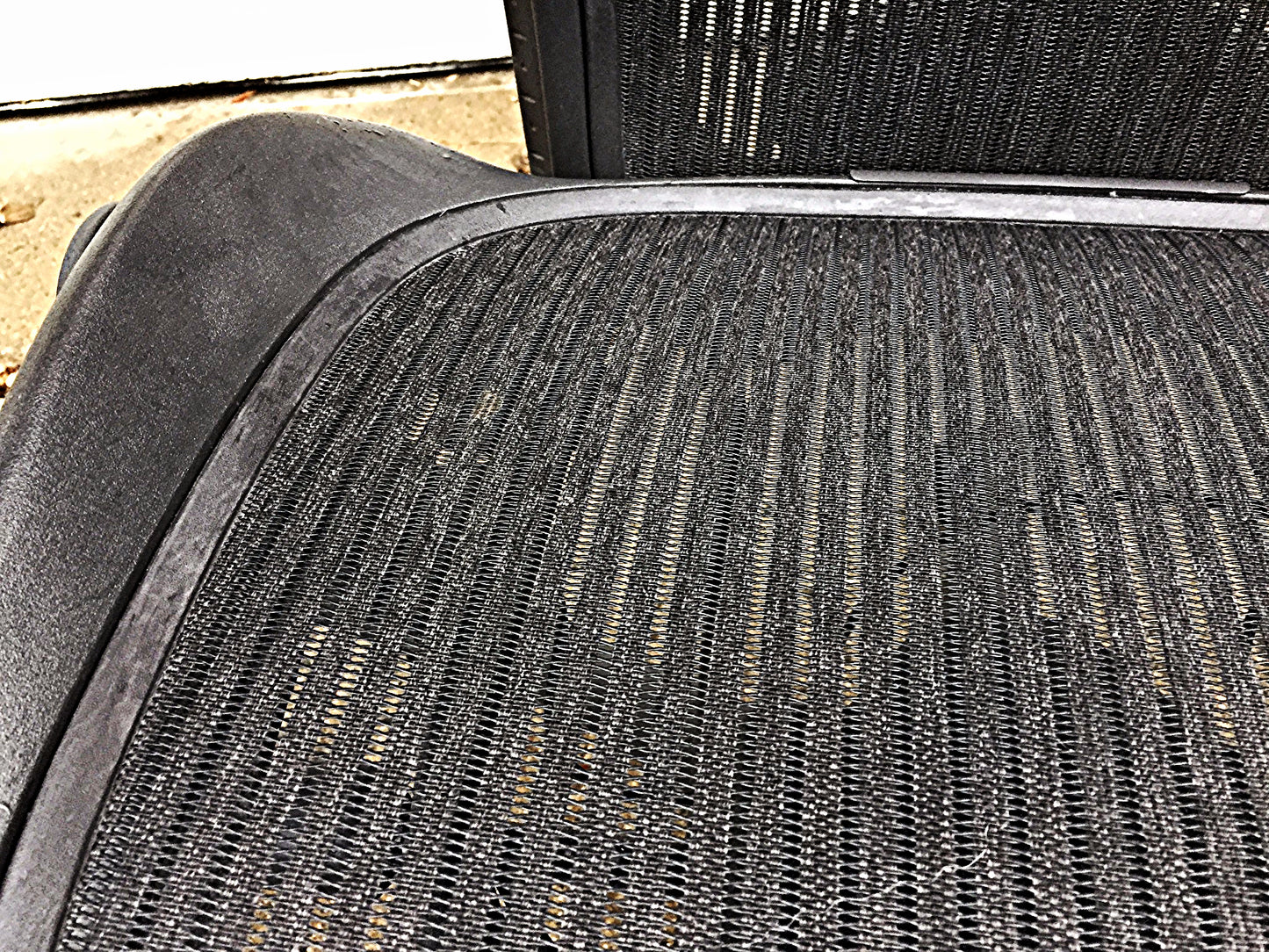 SET OF 4 HERMAN MILLER AERO CHAIRs BLACK Size B Chadwick & Bill Stumpf FREE SHIP