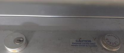 COOKSON ALUMINUM PUSH UP ROLLUP COIL ROLLING DOOR 51"w x 96"h WATCHVIDEOFREESHIP