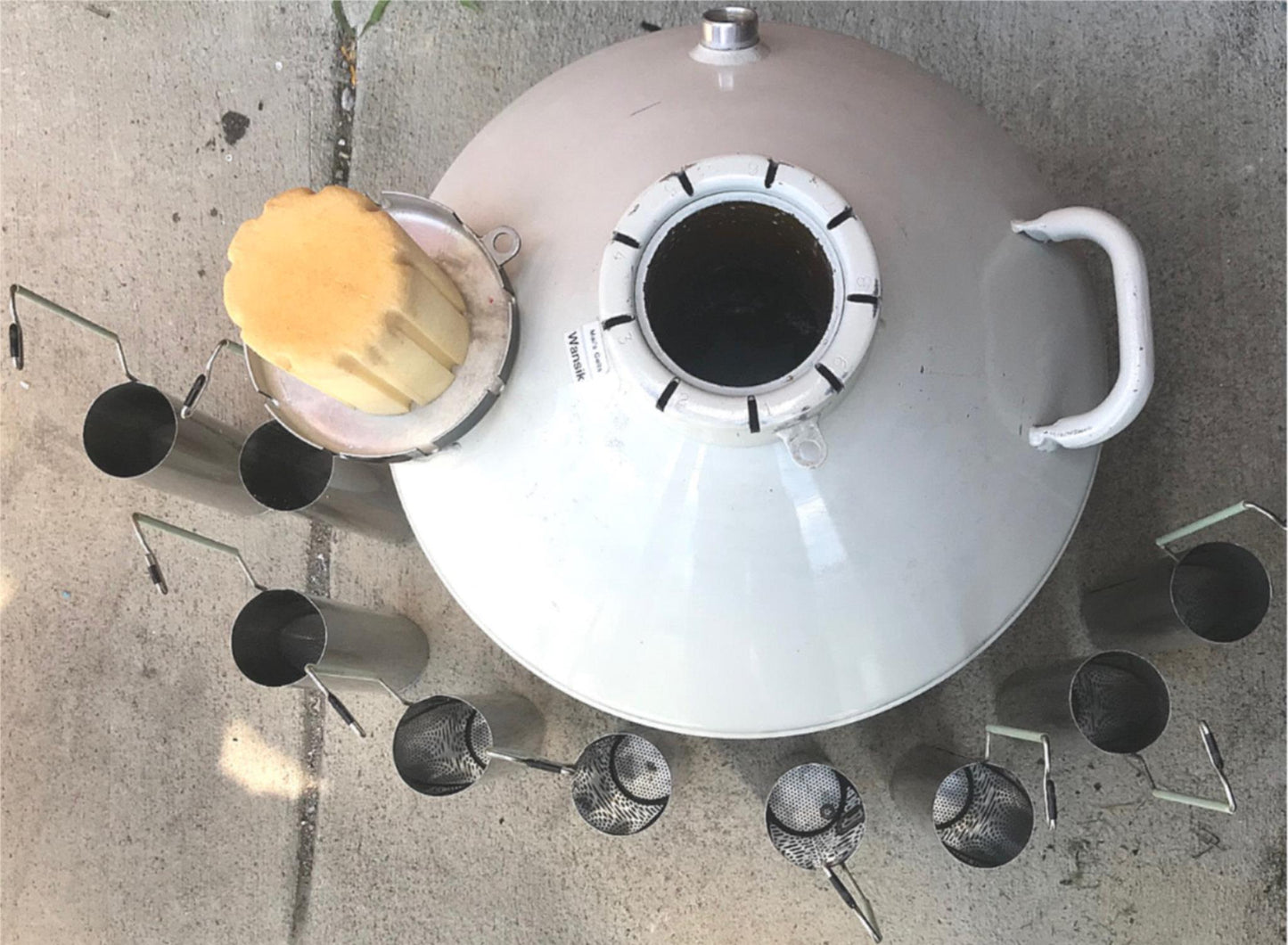 CRYOSAFE SSC32 CRYOGENIC TANK 9 WAND CANE STRAW CANISTER SAMPLE STORAGE FREESHIP