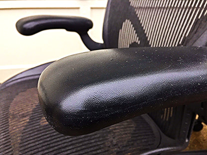 SET OF 4 HERMAN MILLER AERO CHAIRs BLACK Size B Chadwick & Bill Stumpf FREE SHIP