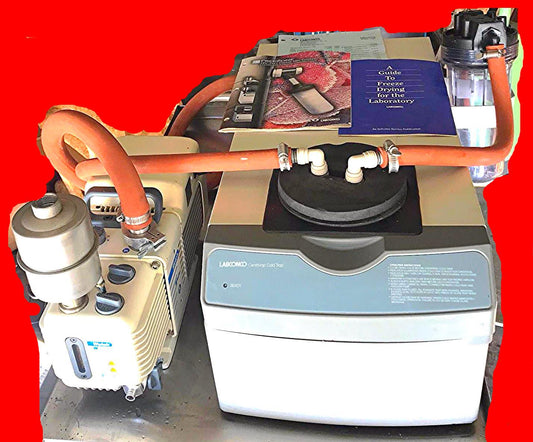 LABCONCO 7811000 CentriVap Freeze Dry WELCH ALLYN 8912A Pump MANUAL WATCH VIDEO