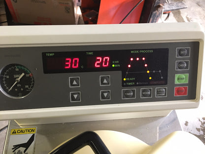 TOMY ES-215 VERTICAL AUTOCLAVE 22 LITERS RARE UNIT TOP LOAD WATCH VIDEO FREESHIP