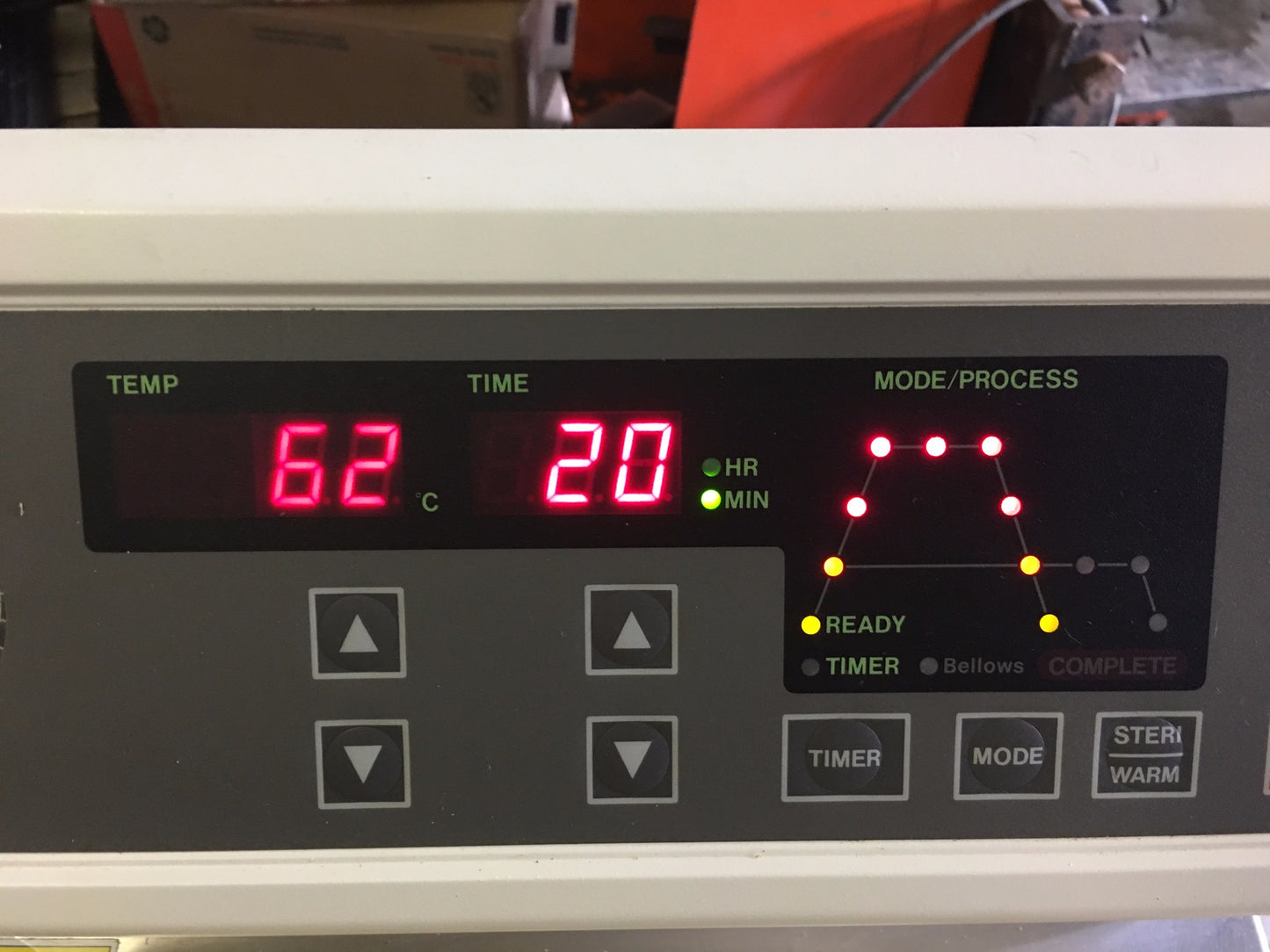 TOMY ES-215 VERTICAL AUTOCLAVE 22 LITERS RARE UNIT TOP LOAD WATCH VIDEO FREESHIP