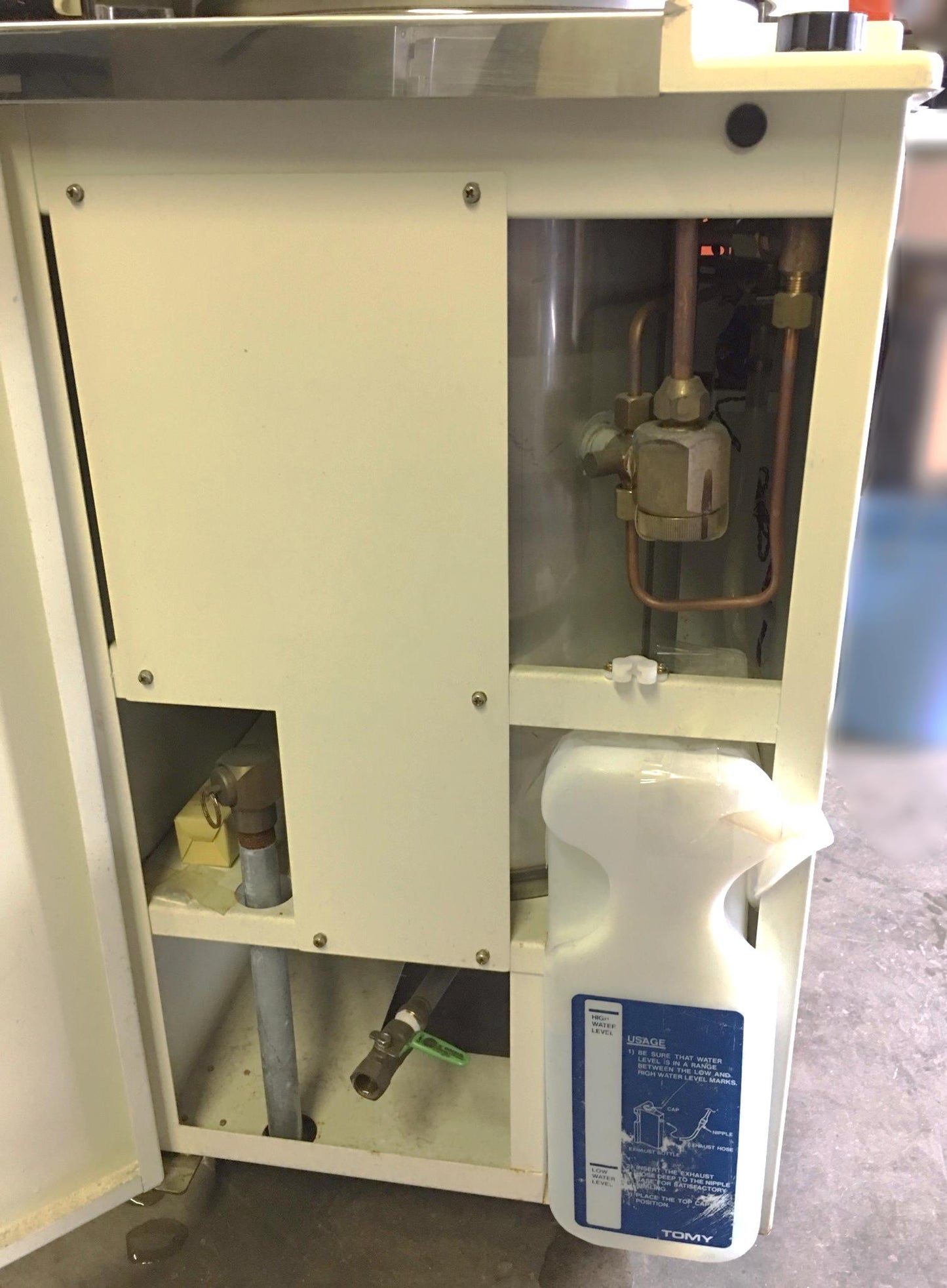 TOMY ES-215 VERTICAL AUTOCLAVE 22 LITERS RARE UNIT TOP LOAD WATCH VIDEO FREESHIP