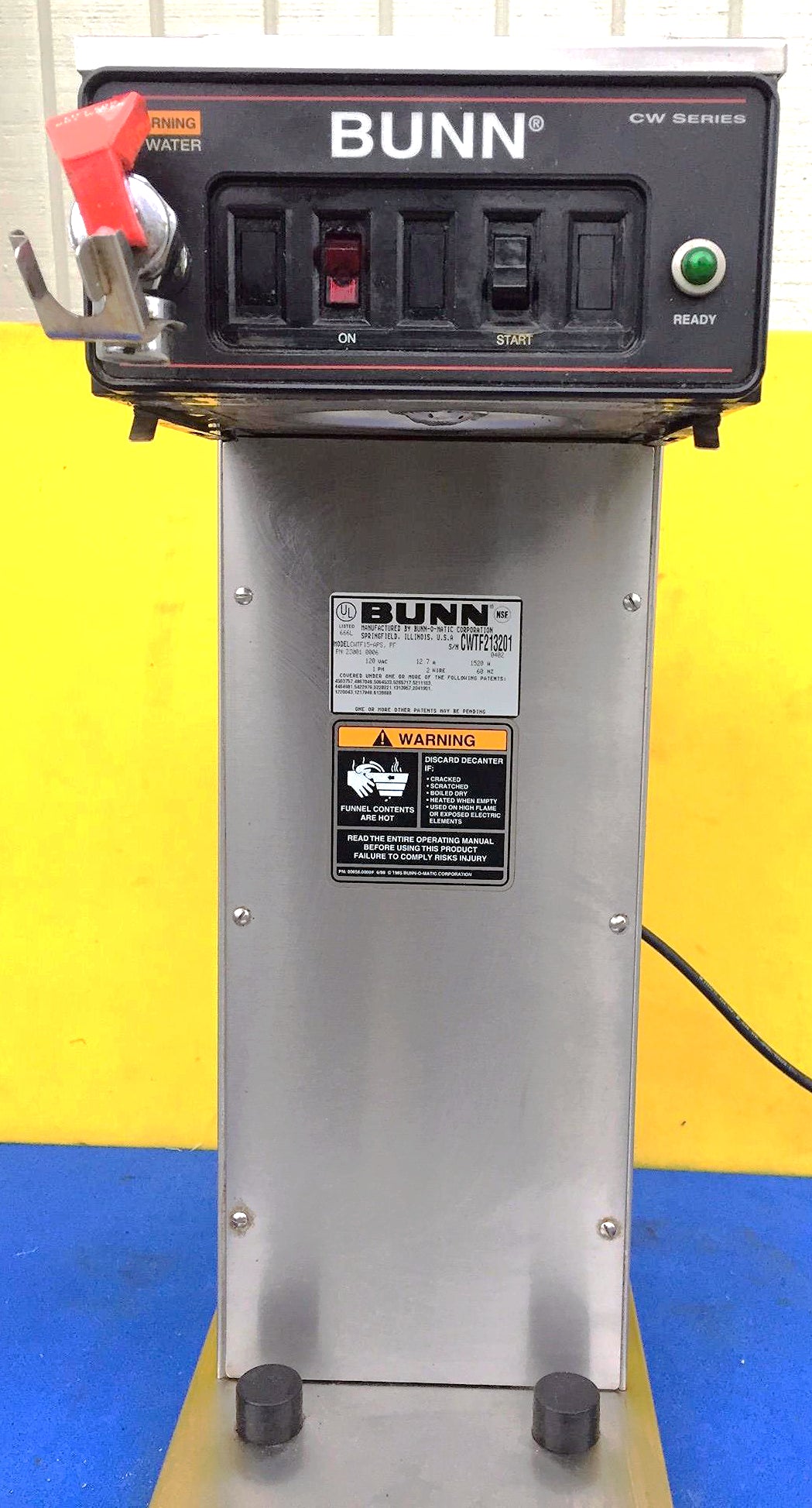 BUNN CWTF 15-APS PF POUROVER AUTO COFFEE MACHINE FAUCET BREW PERCULATOR FREESHIP