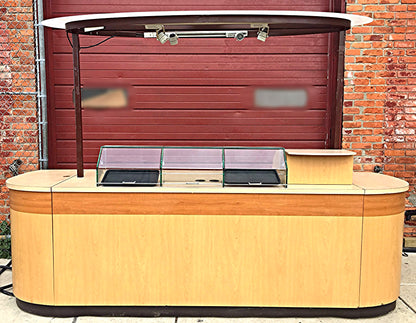 CORE CONCEPTS KIOSK 116" W x 34" D FREE SHIP