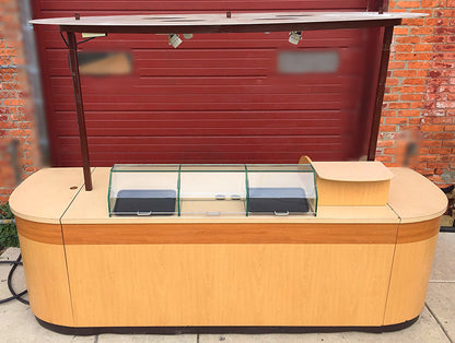 CORE CONCEPTS KIOSK 116" W x 34" D FREE SHIP