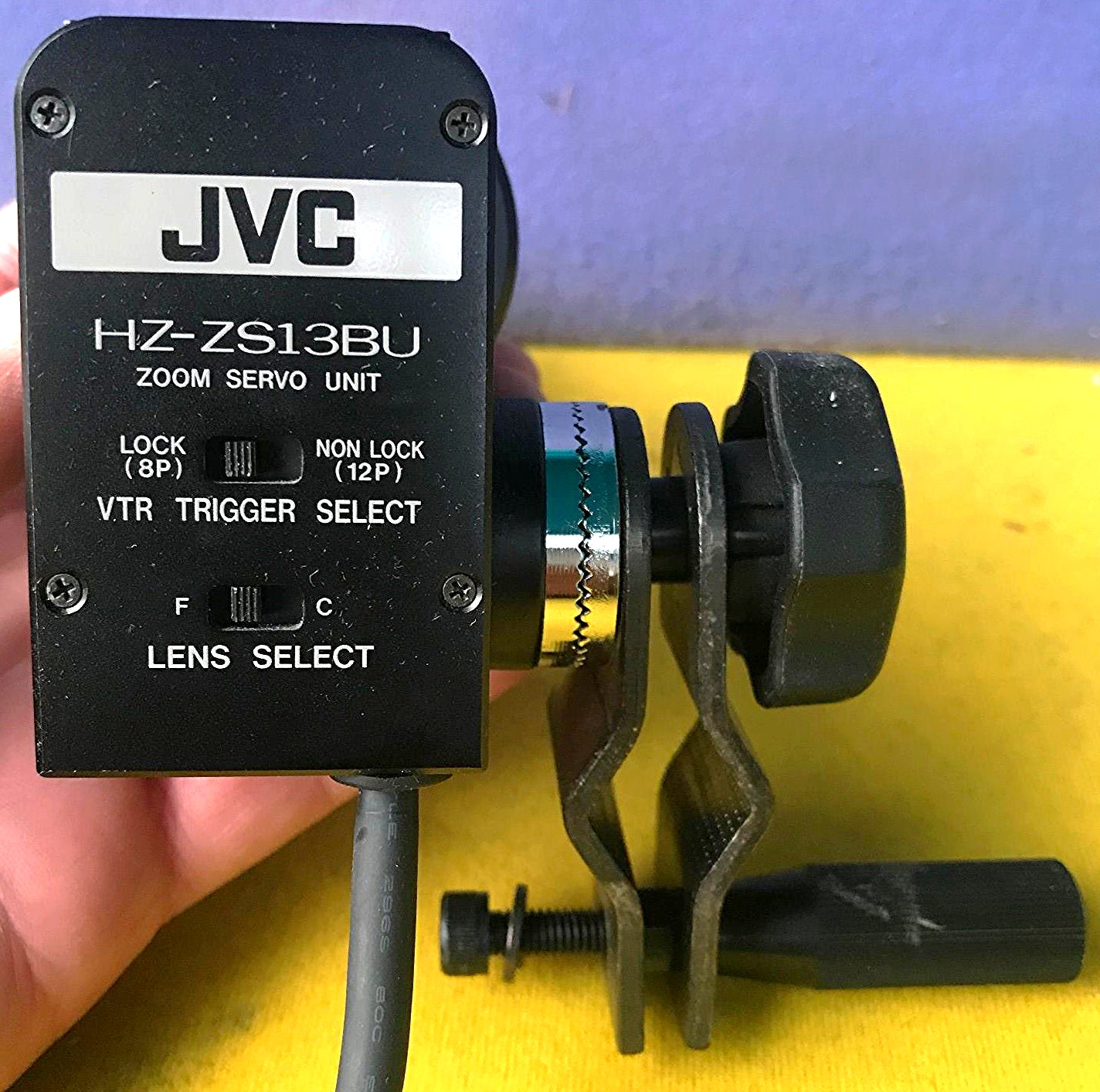JVC HZ-ZS13BU 8-Pin Professional Servo Zoom Control W/ Bracket MODULE  FREE SHIP